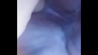 White bottom chub riding thick dildo